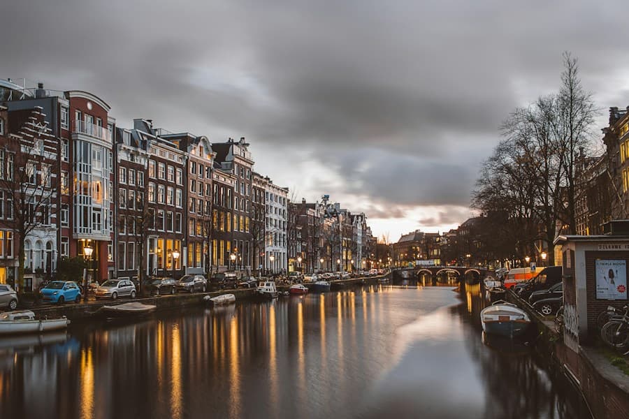 Amsterdam cityscape